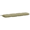 vidaXL Bankkussen VIANEN 100% Polyester Lichtgroen 140 x 30 x 12 cm
