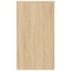 vidaXL Bureau 90x40x72 cm bewerkt hout sonoma eikenkleurig