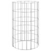 vidaXL Gabion plantenbakken 3 st rond verhoogd Ø30x50 cm staal