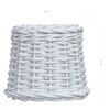 vidaXL Lampenkap 25x17 cm wicker wit