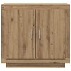 vidaXL Dressoir 80x40x75 cm bewerkt hout artisanaal eikenkleur