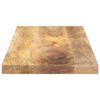 vidaXL Tafelblad rechthoekig 90x30x2,5 cm massief mangohout