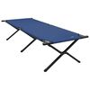 vidaXL Opvouwbaar Camping Bed Blauw 210 x 80 x 46 cm Oxford stof