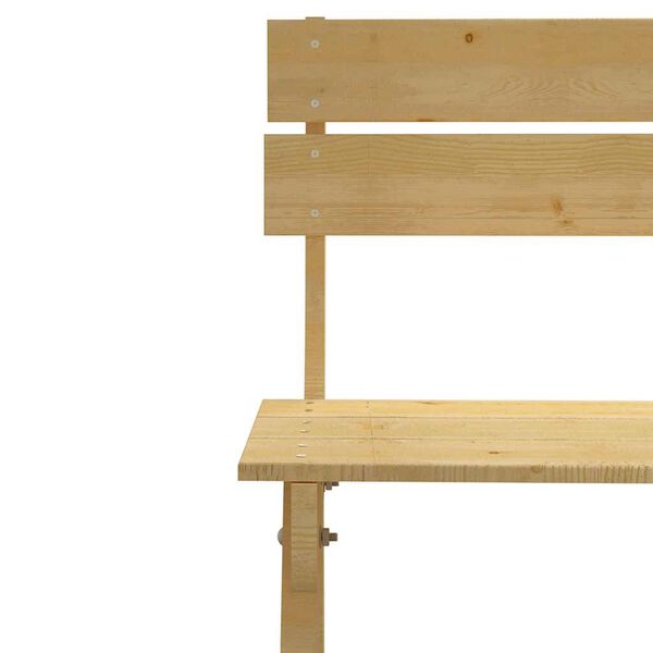 vidaXL Tuinstoel geïmpregneerd grenenhout