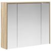 vidaXL Badkamer spiegelkast Sonoma Eiken 73,5 x 16 x 62,5 cm