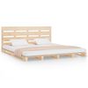 vidaXL Bedframe massief grenenhout 120x190 cm
