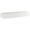 vidaXL Plantenbak 280x80x40 cm roestvrij staal