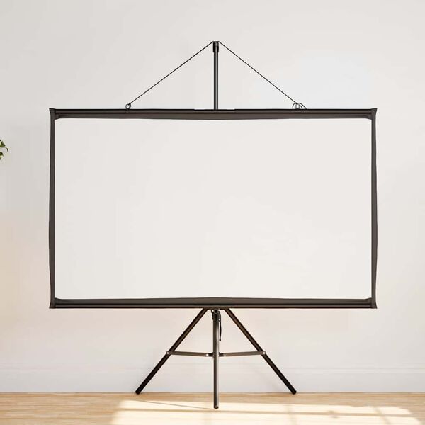 vidaXL Projectiescherm met statief 60 inch 16:9