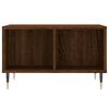 vidaXL Salontafel 60x50x36,5 cm bewerkt hout bruin eikenkleur