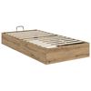 vidaXL Ottoman Bedframe Artisan Eik 100 x 200 cm Geconstrueerd hout