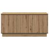 vidaXL TV-kast Artisan Eiken 100 x 38 x 49 cm Bewerkt hout
