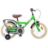vidaXL Kinderfiets 14 Inch voor 3-5 jaar oud Groen
