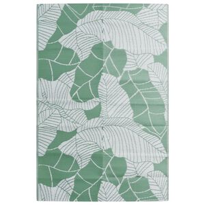 vidaXL Buitenkleed ARAKIL 120x180 cm PP groen