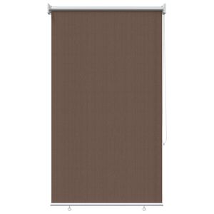 vidaXL Buitenrolgordijn 90% UV-blok Taupe 80 x 140 cm HDPE
