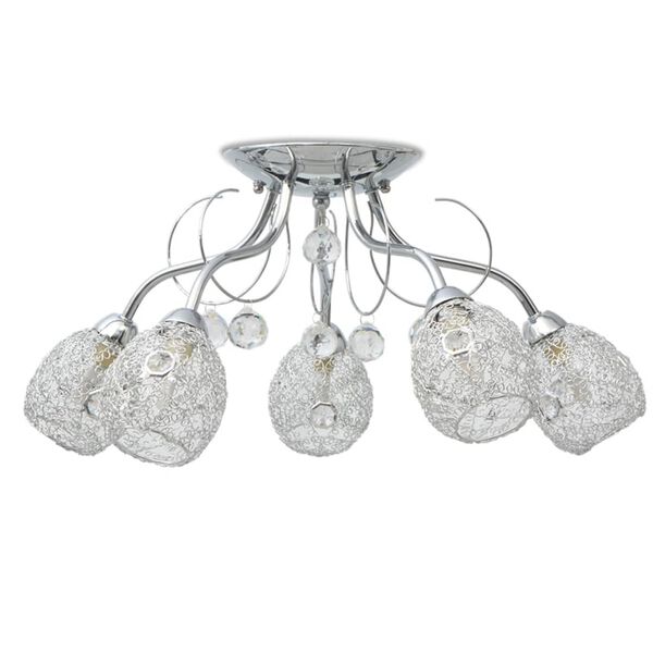 vidaXL Plafondlamp voor vijf G9 lampen 200 W