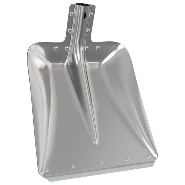 vidaXL Schep Hoofd Zilver 45 x 38 cm Aluminium