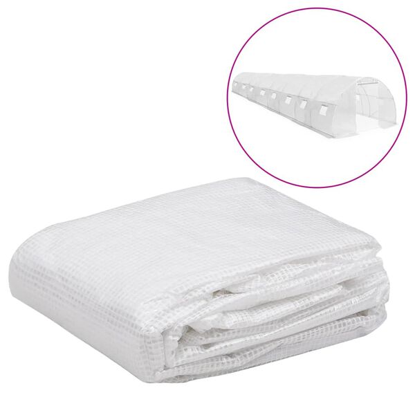 vidaXL Kashoes vervangend (36 m²) 3x12x2 m transparant