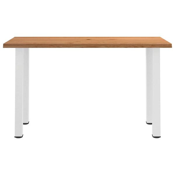 vidaXL Bartafel met natuurlijke rand 180x80x102 cm massief eikenhout