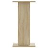 vidaXL Speakerstandaards 2 st 30x30x60 cm bewerkt hout sonoma eiken