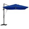 vidaXL Parasol Azurblauw 351 x 250 x 253 cm Polyester en Aluminium