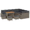 vidaXL Tuin Sofa Set 13 st 12-Aantal zitplaatsen Grijs