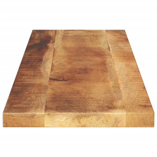 vidaXL Tafelblad rechthoekig 100x40x3,8 cm massief ruw mangohout