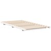 vidaXL Bedframe Wit 90 x 200 cm Massief grenenhout