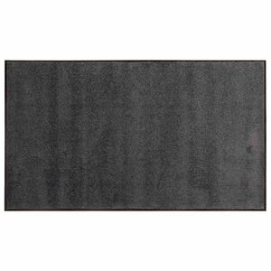 vidaXL Deurmat Lichtgrijs 350 x 120 cm 100% Polyamide