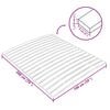 vidaXL Bedlattenvervanging met 17 latten 100x200 cm