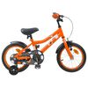 vidaXL Kinderfiets 12 Inch voor 2-4 jaar oud Oranje
