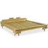 vidaXL Bedframe bamboe 180x200 cm
