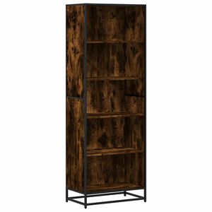 vidaXL Boekenkast 60x35x170,5 cm bewerkt hout gerookt eikenkleurig