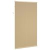 vidaXL Venetiaanse Blind Lichtbruin met Patroon 213 x 110 cm PVC