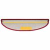 vidaXL Trapmatten 10 st 56x17x3 cm R&ouml;d Halfrond