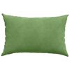 vidaXL Sofa Kussens 2 stuks Lichtgroen 60 x 40 cm Cordstof