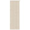 vidaXL Opzetkast HAMAR 85x35x100 cm massief grenenhout honingbruin