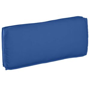 vidaXL Kussen Koninklijk Blauw 120 x 50 x 12 cm Oxford Stof