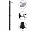 vidaXL Solardouche 20 L 220 cm zwart