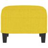 vidaXL Voetenbank 60x50x41 cm stof geel