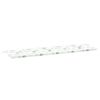 vidaXL Bankkussen Oxford Stof Bladontwerp 180 x 50 x 3 cm