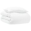 vidaXL Jaar Rond Dekbed Set 2 st 155 x 200 cm Alle seizoenen Wit