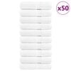 vidaXL Handdoeken SOLUND 50 st 600 g/m&sup2; 50x100 cm wiit
