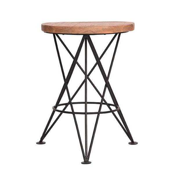 LABEL51 Kruk Paris 35x52 cm zwart