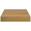 vidaXL Wandplank Wandgemonteerd Bruin 23 x 23,5 x 4 cm Bewerkt hout