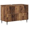 vidaXL Badkamer wastafelkast ZWOLLE Oud hout 82 x 41 x 58,5 cm