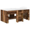 vidaXL Kinder Hoogslaper 2 pcs Oud hout 163 x 101,1 x 68,5 cm
