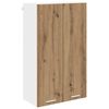 vidaXL Hangkast met opslag Artisan Eiken 60 x 31 x 100 cm Bewerkt hout