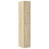 vidaXL Apothekerskast 30x41x174,5 cm bewerkt hout sonoma eikenkleurig