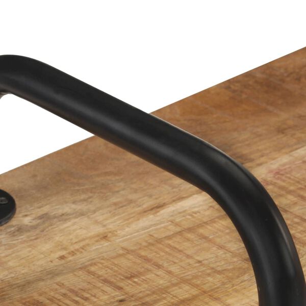 vidaXL Bankje 110 cm ruw mangohout