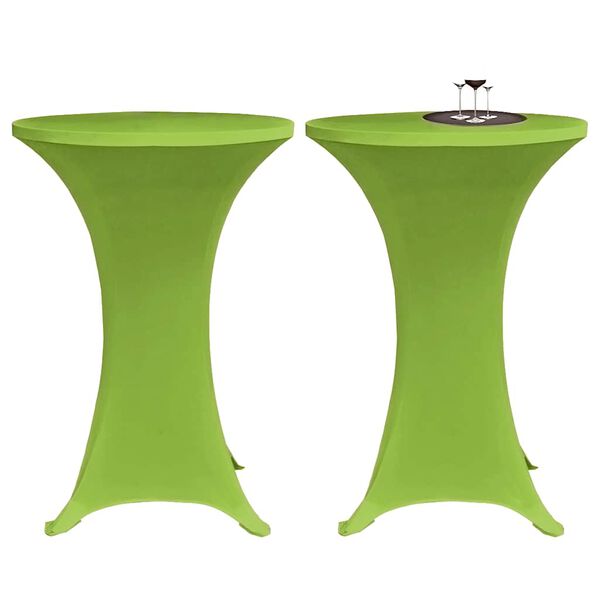 vidaXL Tafelhoes stretch 4 st 60 cm groen